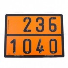 Warntafel ADR 236/1040 | ADR-Warntafeln | Accessori per camion e Ricambi veicoli industriali | Truckest.com
