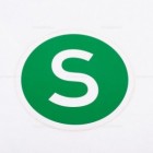 Adesivo verde con lettera S | Adesivi | Ricambi veicoli industriali | Truckest.com