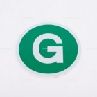 Adesivo verde con lettera G | Adesivi | Ricambi Camion e Accessori veicoli industriali | Truckest.com