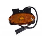Fanalino LED arancio 24V con cavo e supporto | Fanalini | Ricambi veicoli industriali | Truckest.com