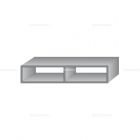 Profilo in alluminio 120X25 | Sovrasponde | Ricambi veicoli industriali | Truckest.com