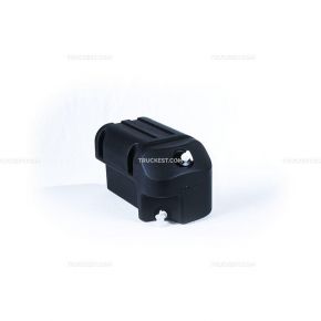 Tanica acqua 25 LT nera con portasapone | Cassette e accessori | Ricambi veicoli industriali | Truckest.com