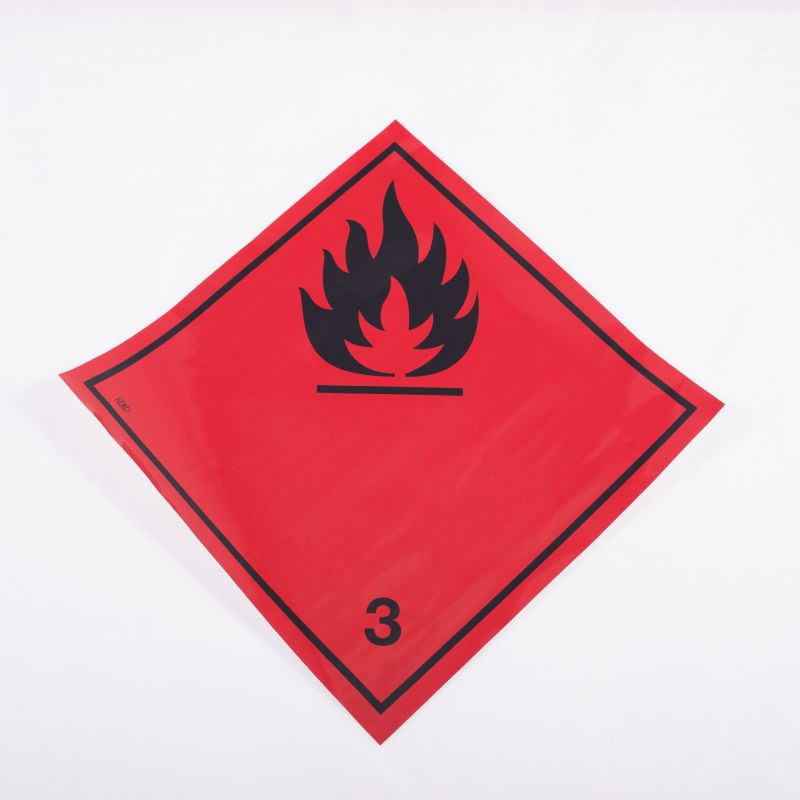 Adesivo fiamma 300x300mm CL.3 | Adesivi | Ricambi Camion e Accessori veicoli industriali | Truckest.com